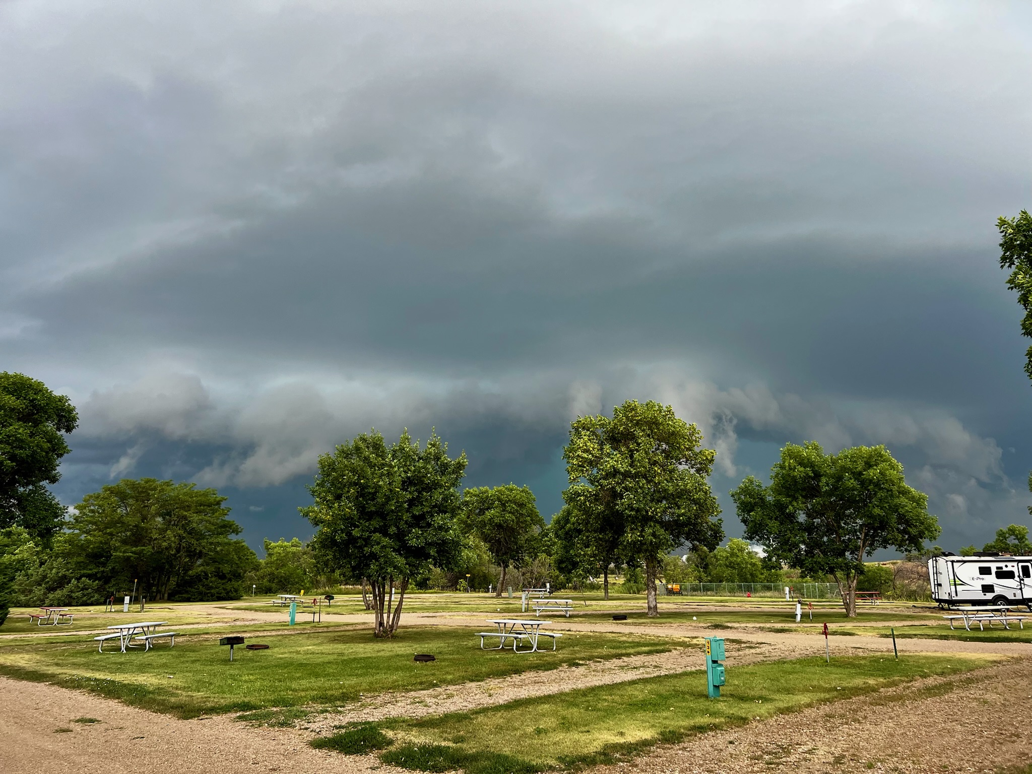 Massive Iowa storm rolling in