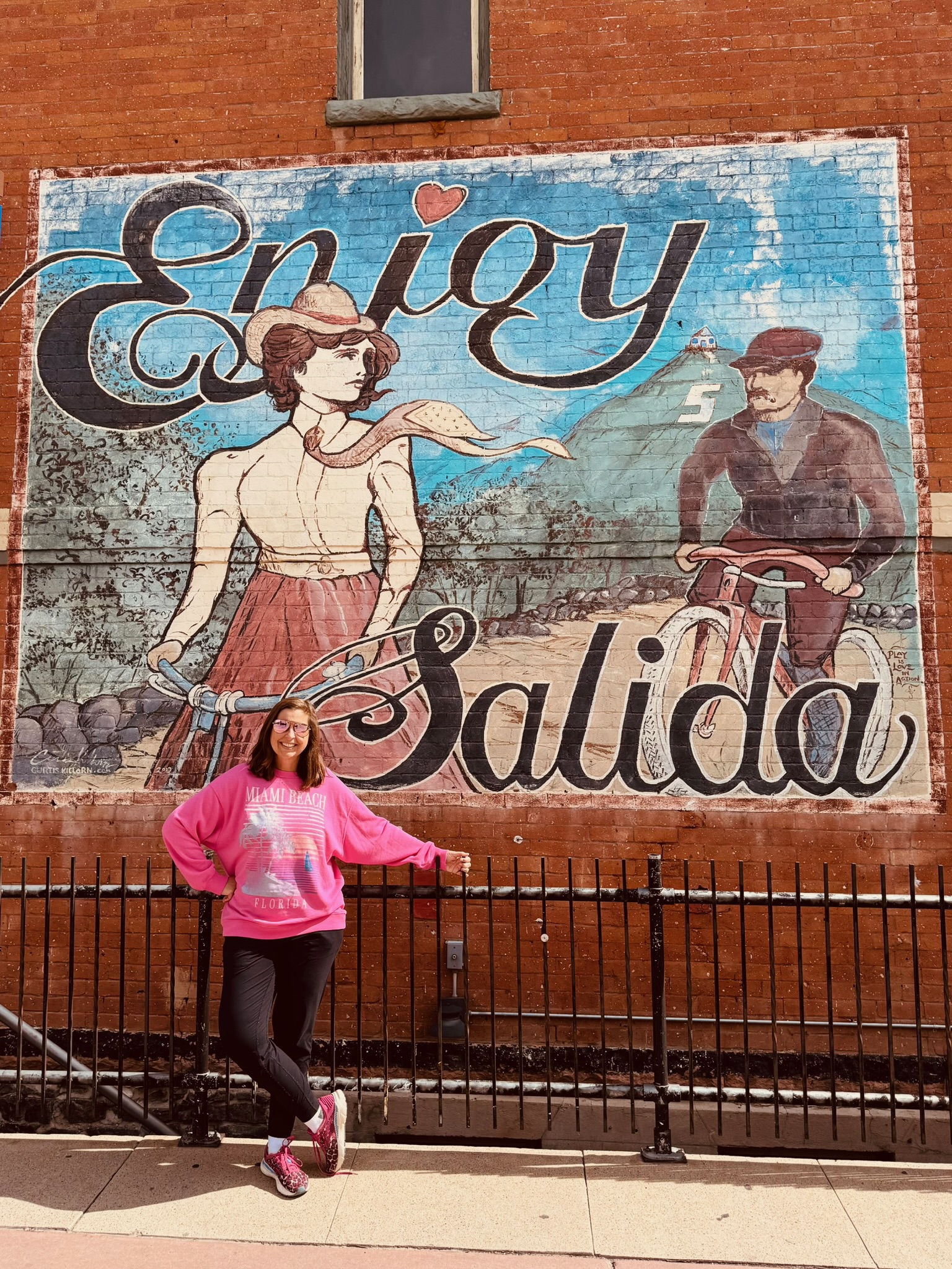 The cute town of Salida